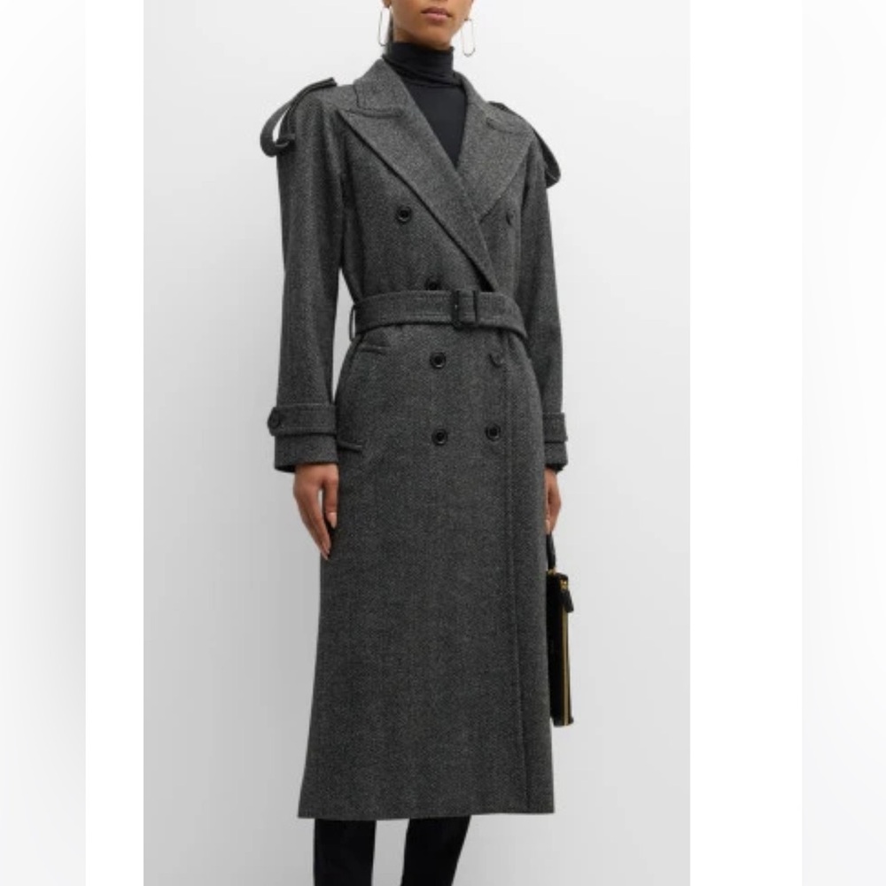 Larkin Houndstooth Belted Wool Trench Coat
Salon 1884 ‼️Just Sharing‼️
